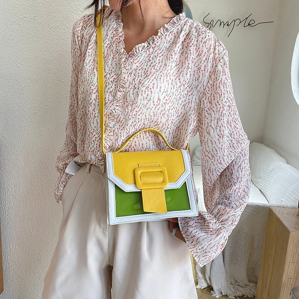 Маленькая женская сумка через плечо из искусственной кожи с клапаном, модная цветная сумка через плечо, популярная простая Женская Повседн...
Маленькая женская сумка через плечо из искусственной кожи с клапаном, модная цветная сумка через плечо, популярная простая Женская Повседн...