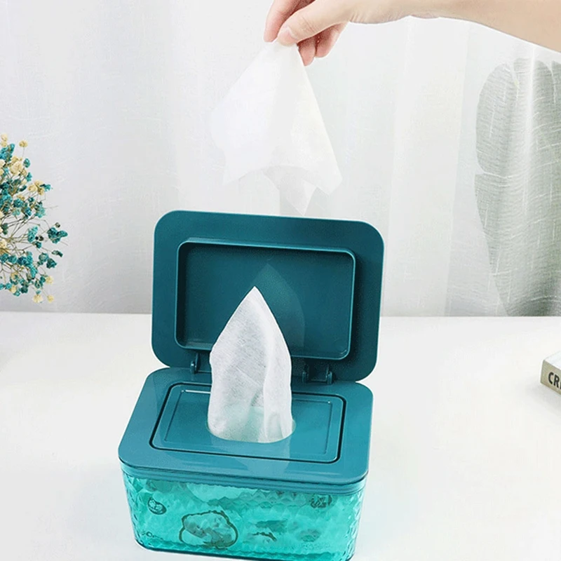 Wet Tissue Box with Cover, Household Living Room Pumping Tissue Storage Box, Car Dustproof Pumping Box
Wet Tissue Box with Cover, Household Living Room Pumping Tissue Storage Box, Car Dustproof Pumping Box
