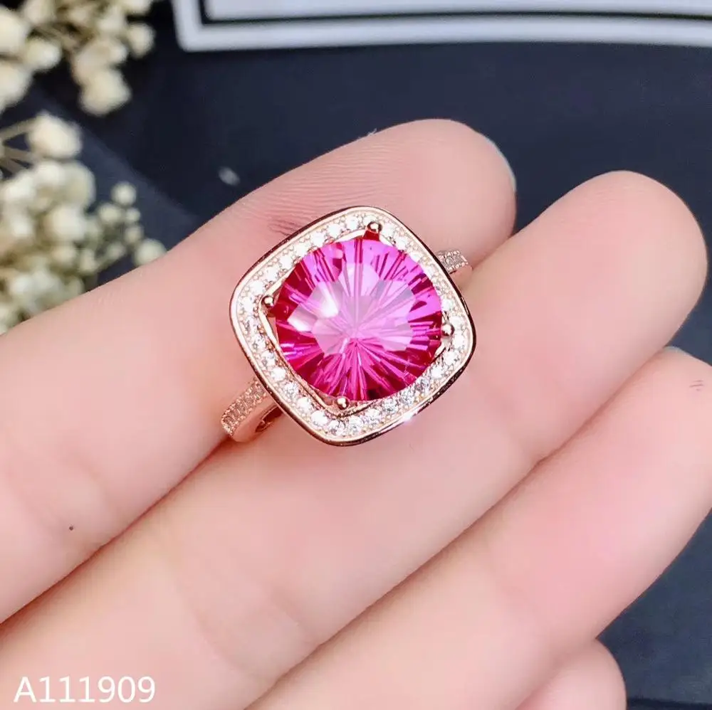 KJJEAXCMY boutique jewelry 925 sterling silver inlaid Natural pink topaz ring female male support detection exquisite
KJJEAXCMY boutique jewelry 925 sterling silver inlaid Natural pink topaz ring female male support detection exquisite