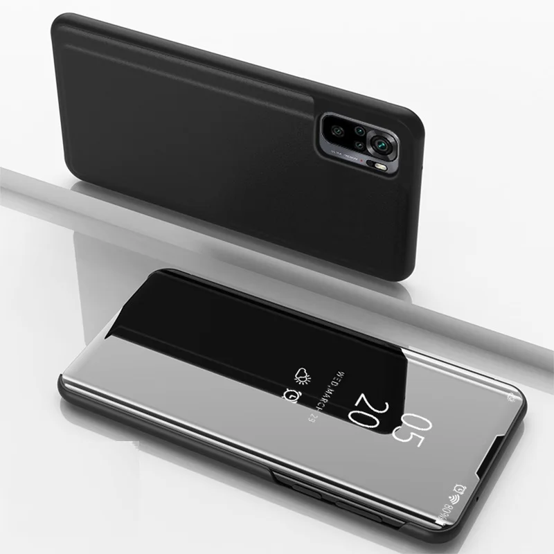 Leather Plating Smart Mirror Phone Case for Xiaomi Redmi Note 10 10S Pro Lite 9SE Holder Stand Protective Shockproof Back Cover
Leather Plating Smart Mirror Phone Case for Xiaomi Redmi Note 10 10S Pro Lite 9SE Holder Stand Protective Shockproof Back Cover