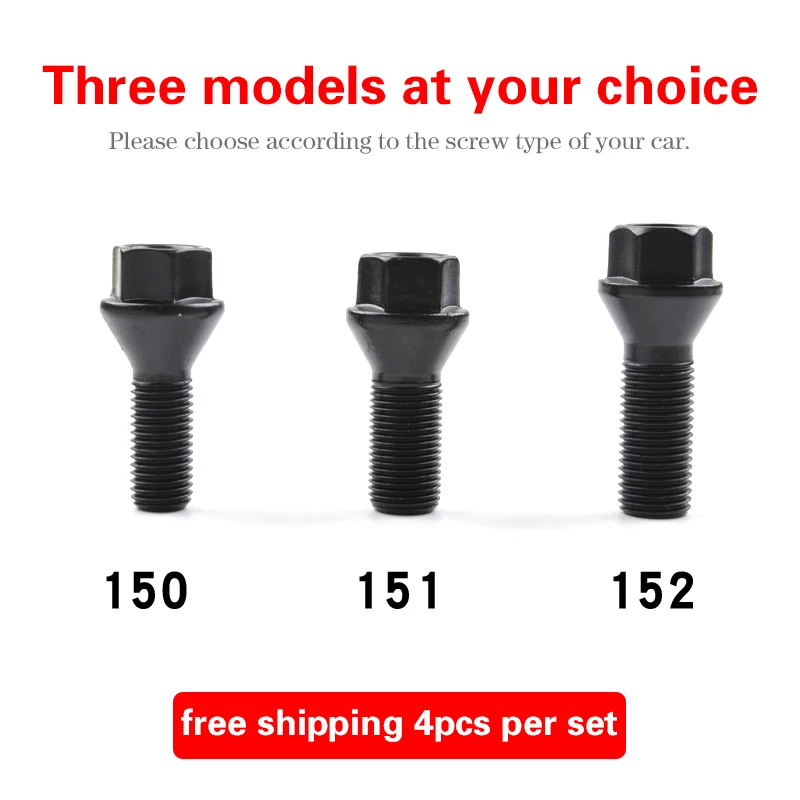 black metal screw nut for BMW f10 f11 f30 f32 e60 e90 g30 nuts stud screws M12 x 1.5 M14 x 1.5 M14 x 1.25 Car wheel lugs bolts
black metal screw nut for BMW f10 f11 f30 f32 e60 e90 g30 nuts stud screws M12 x 1.5 M14 x 1.5 M14 x 1.25 Car wheel lugs bolts