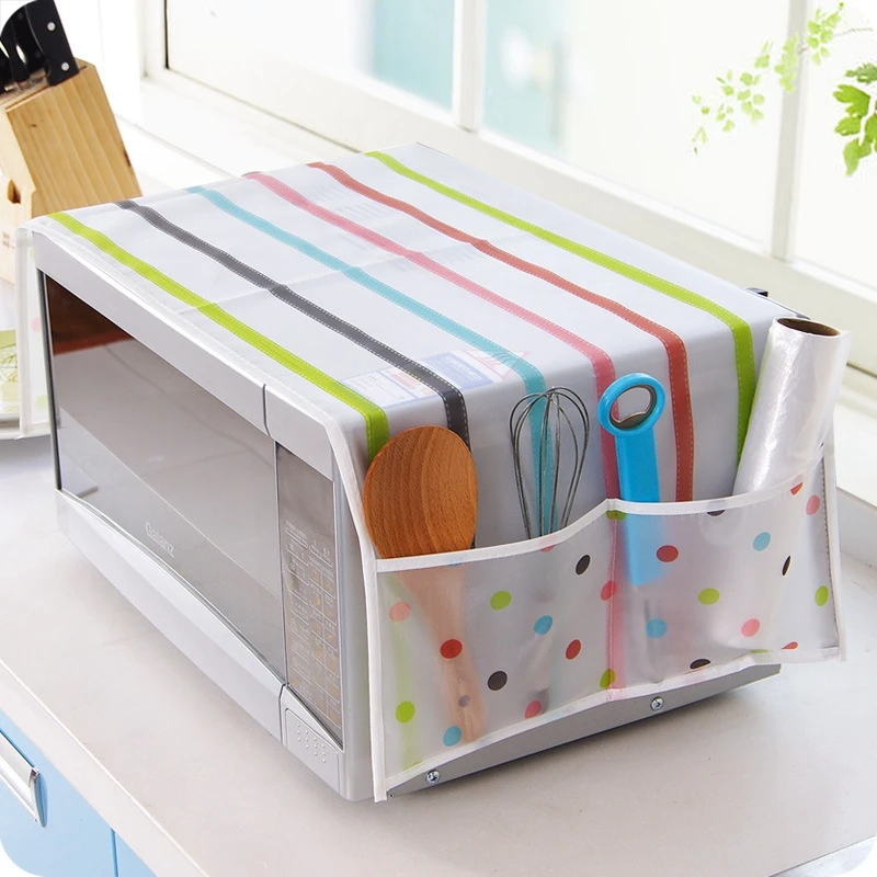 Household PVC Waterproof Microwave Oven Cover Oilproof Dust Cover Storage Bag Kitchen Accessories Supplies Home Decoration
Household PVC Waterproof Microwave Oven Cover Oilproof Dust Cover Storage Bag Kitchen Accessories Supplies Home Decoration