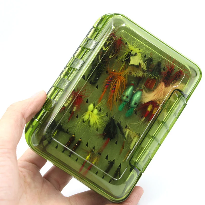 Fly Fishing Box Plastic Slit Foam Lure Box Double Sides Waterproof Tackle Boxes Fly Easy Grip River Fishing Accessories
Fly Fishing Box Plastic Slit Foam Lure Box Double Sides Waterproof Tackle Boxes Fly Easy Grip River Fishing Accessories