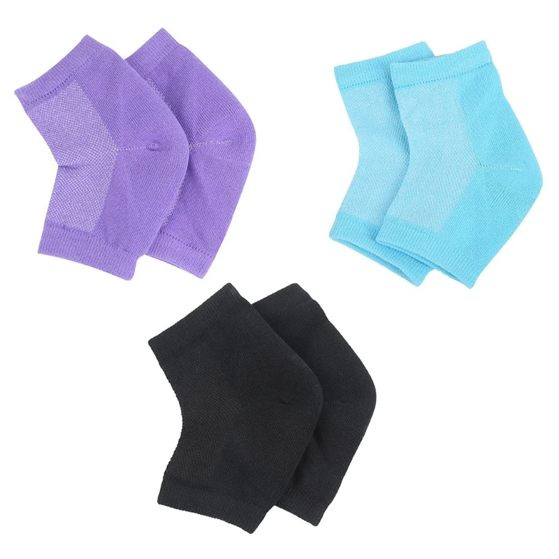 Y1UF 3pairs Moisturizing Heel Gel Socks Heal Dry Cracked Dead Skin Foot Care Softener
Y1UF 3pairs Moisturizing Heel Gel Socks Heal Dry Cracked Dead Skin Foot Care Softener