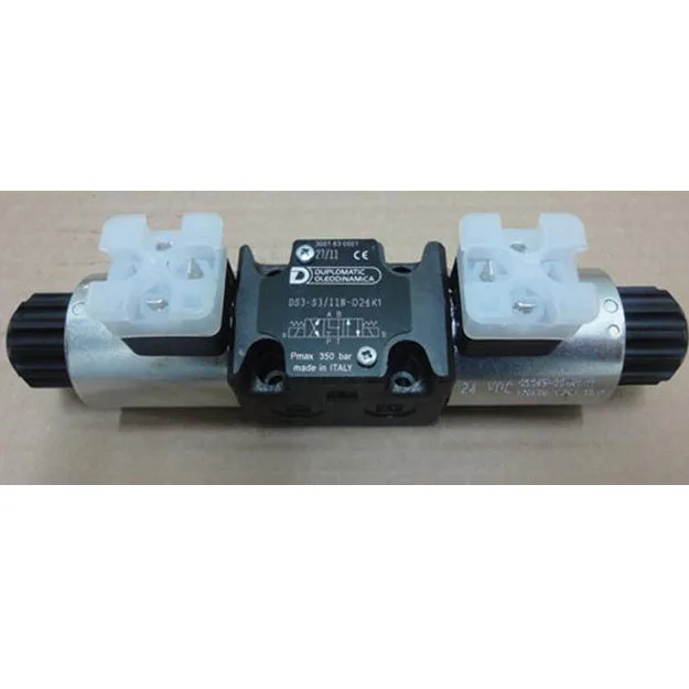 DUPLOMATIC HYDRAULIC SOLENOID VALVE DS3-S3/11N-D24K1 replace MD1D-S3/50 24V/110V
DUPLOMATIC HYDRAULIC SOLENOID VALVE DS3-S3/11N-D24K1 replace MD1D-S3/50 24V/110V