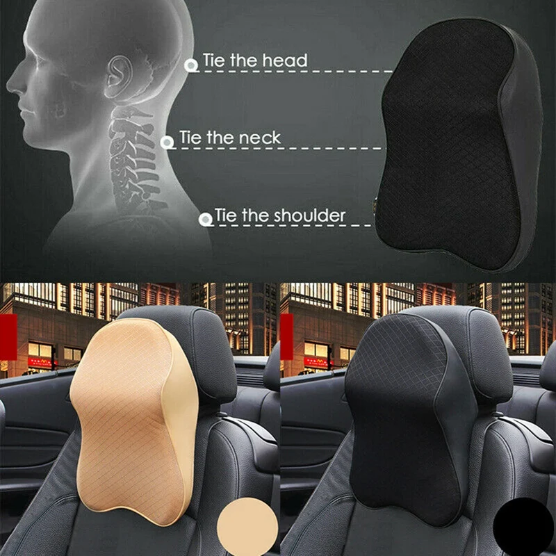 1PC Car Soft Headrest Memory Foam Auto Seat Head Cushion Neck Pillow Waist Back Rest Support Pad Car Interior Accessories
1PC Car Soft Headrest Memory Foam Auto Seat Head Cushion Neck Pillow Waist Back Rest Support Pad Car Interior Accessories
