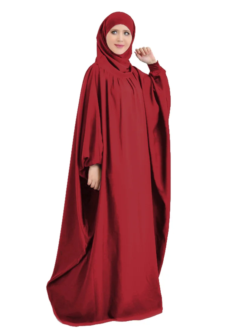 Muslim Women Hooded Long Khimar Full Cover Abaya Maxi Dress Islamic Clothing Prayer Garment Ramadan Robe Kaftan Jilbab Djellaba
Muslim Women Hooded Long Khimar Full Cover Abaya Maxi Dress Islamic Clothing Prayer Garment Ramadan Robe Kaftan Jilbab Djellaba