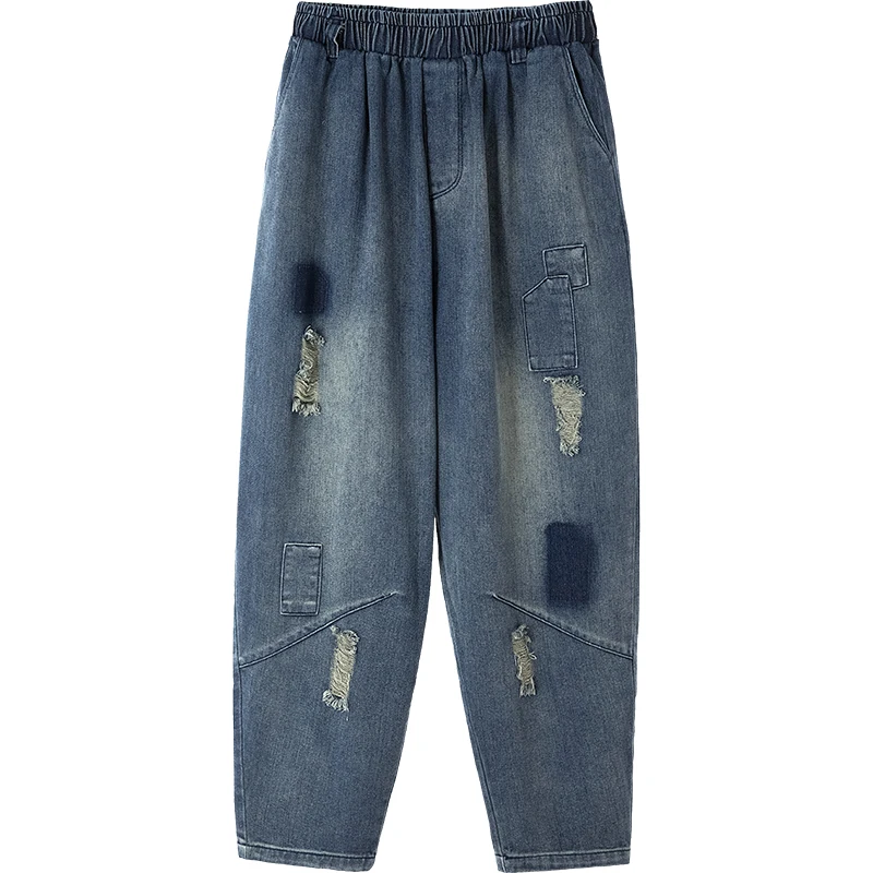 Loose Denim Harlan Female Mom Women'S Fashion High Waist Boyfriend Baggy Jeans Oversize Pants 2020 Clothing Autumn Spring A6443
Loose Denim Harlan Female Mom Women'S Fashion High Waist Boyfriend Baggy Jeans Oversize Pants 2020 Clothing Autumn Spring A6443