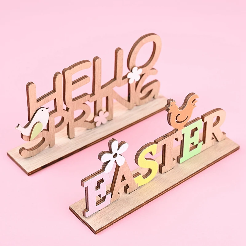 Easter Hanging Ornament, Letter Wooden Hanging Pendant Home Party Festival Decoration, Easter Gift
Easter Hanging Ornament, Letter Wooden Hanging Pendant Home Party Festival Decoration, Easter Gift