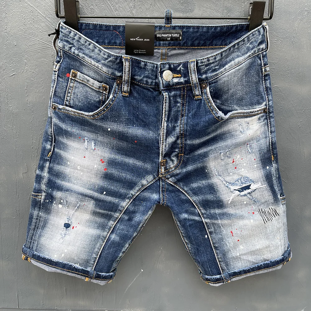 

DSQ PHANTOM TURTLE 2021 New Slim Fit Jeans Men Basic Casual Denim Trousers Plus Size Brand Clothing DSQ131