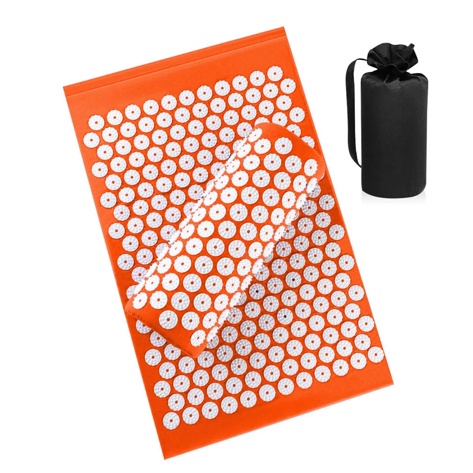 Eco Massager Cushion Mat Acupressure Massager Acupuncture Mats +Pillow Back Reflexology Trigger Point Massage Stress Relief
Eco Massager Cushion Mat Acupressure Massager Acupuncture Mats +Pillow Back Reflexology Trigger Point Massage Stress Relief