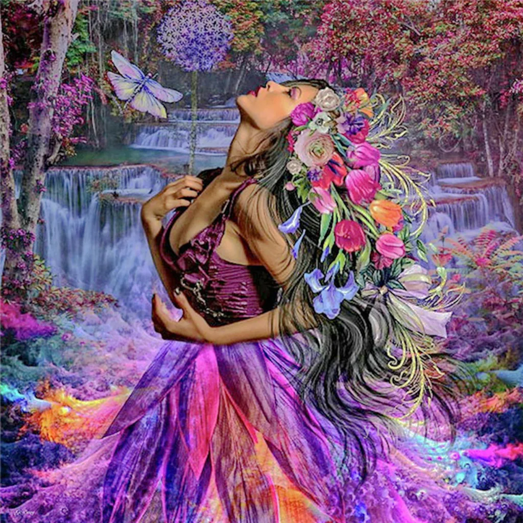 NEW 5D DIY All-Diamond Painting Portrait Flower Beauty Mosaics Cross Sticker Diamond Sticker Home Decoration Wall Sticker Gift
NEW 5D DIY All-Diamond Painting Portrait Flower Beauty Mosaics Cross Sticker Diamond Sticker Home Decoration Wall Sticker Gift