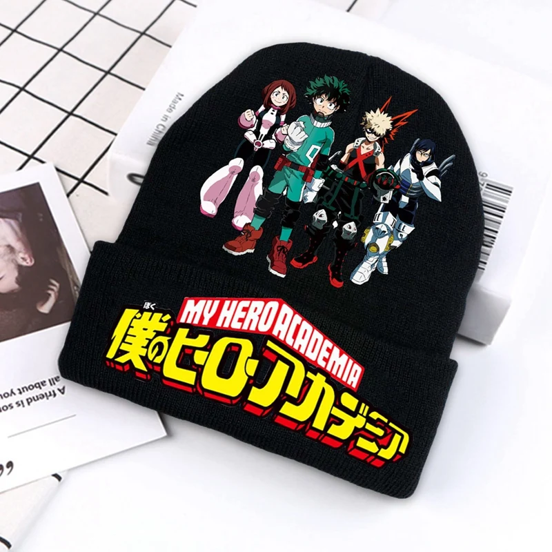 My Hero Academy Boku No Hero Academia Knitted Hat Winter Men's and Women's Warm Fleece Hat Beanies Hats Classic Casual Bonnet
My Hero Academy Boku No Hero Academia Knitted Hat Winter Men's and Women's Warm Fleece Hat Beanies Hats Classic Casual Bonnet