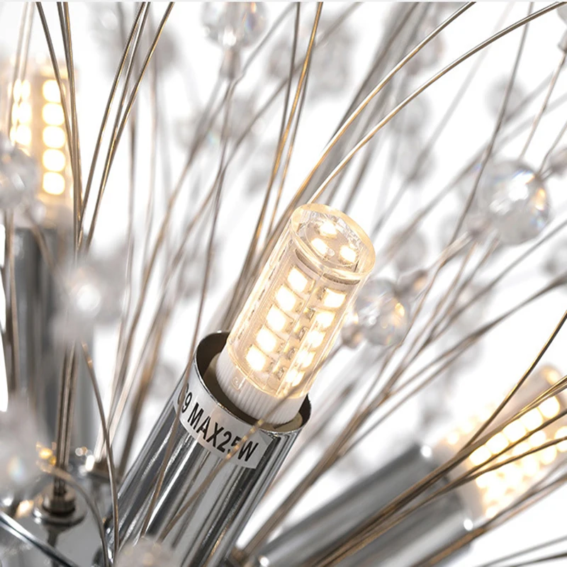 Dandelion G9 LED Chandelier Living Dining Room Bedroom Hanging Lamp Lustre De Teto Luminaire Chandeliers Lighting Fixtures
Dandelion G9 LED Chandelier Living Dining Room Bedroom Hanging Lamp Lustre De Teto Luminaire Chandeliers Lighting Fixtures