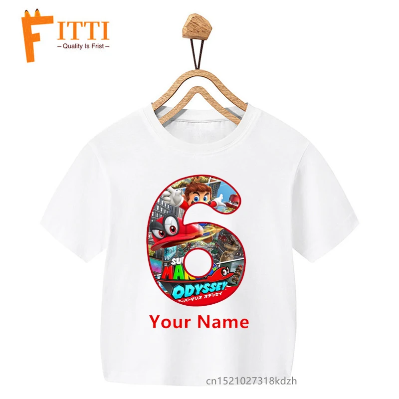 Kids Happy Birthday Number Flower Print Boys/Girls White T-shirt Kid Summer Kawaii Funny Clothes Little Baby Clothes,Drop Ship
Kids Happy Birthday Number Flower Print Boys/Girls White T-shirt Kid Summer Kawaii Funny Clothes Little Baby Clothes,Drop Ship