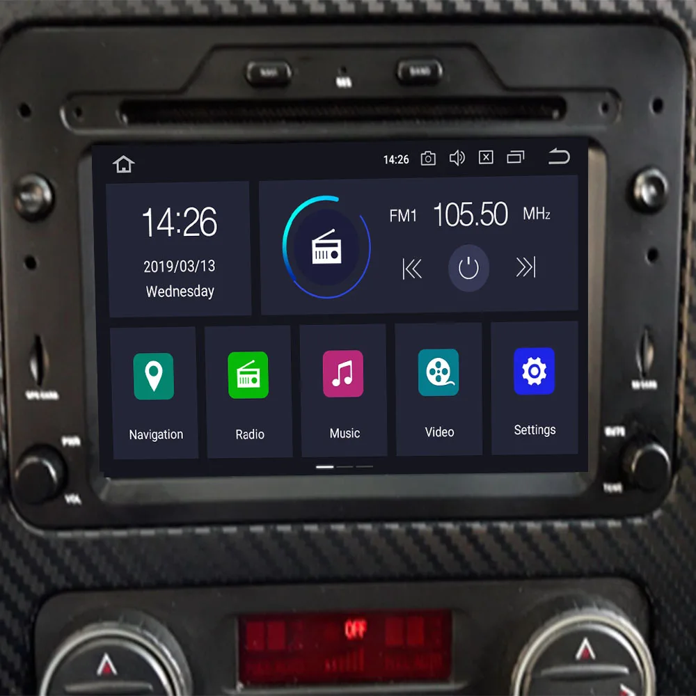 Автомагнитола 2 Din Android 10 8 ядер мультимедийный плеер для Alfa/Romeo/Spider/Brera/159 Sportwagon GPS DVD