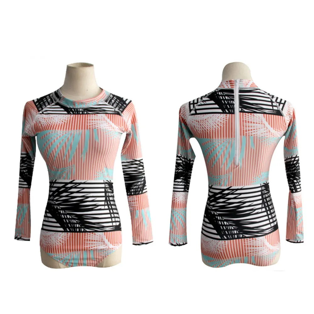 Long Sleeve Women Jumpsuits Floral Print Beach Rash Guards Surfing Diving Swimsuit One Piece Body Suits Swimwear Bathing Suit
Long Sleeve Women Jumpsuits Floral Print Beach Rash Guards Surfing Diving Swimsuit One Piece Body Suits Swimwear Bathing Suit