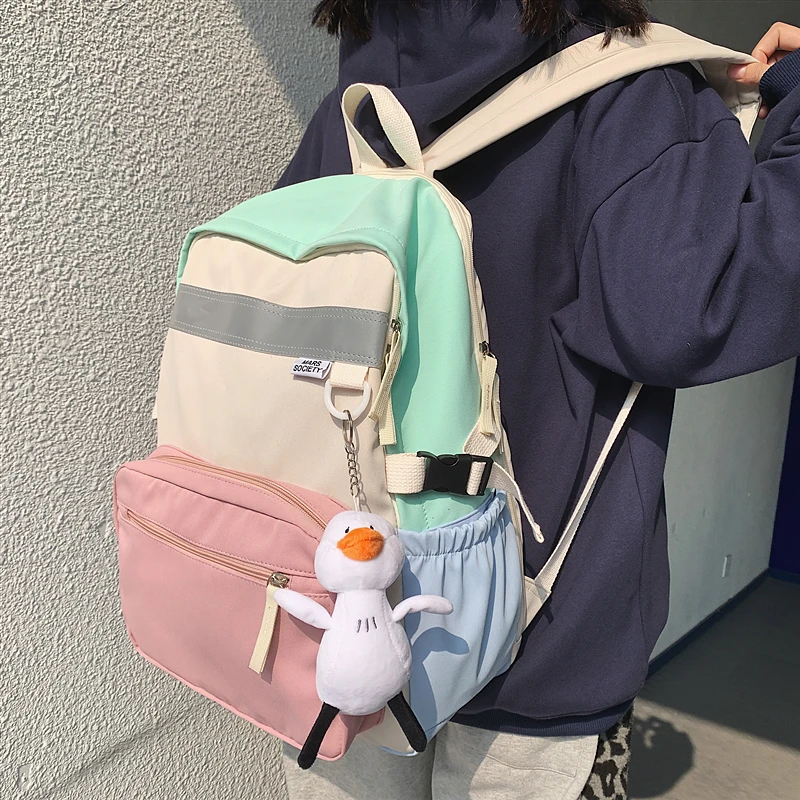 Original Design School Bag Japanese Fashion Trend Student Backpack Bag Female Fashion Brand Couple Travel Backpack
Original Design School Bag Japanese Fashion Trend Student Backpack Bag Female Fashion Brand Couple Travel Backpack