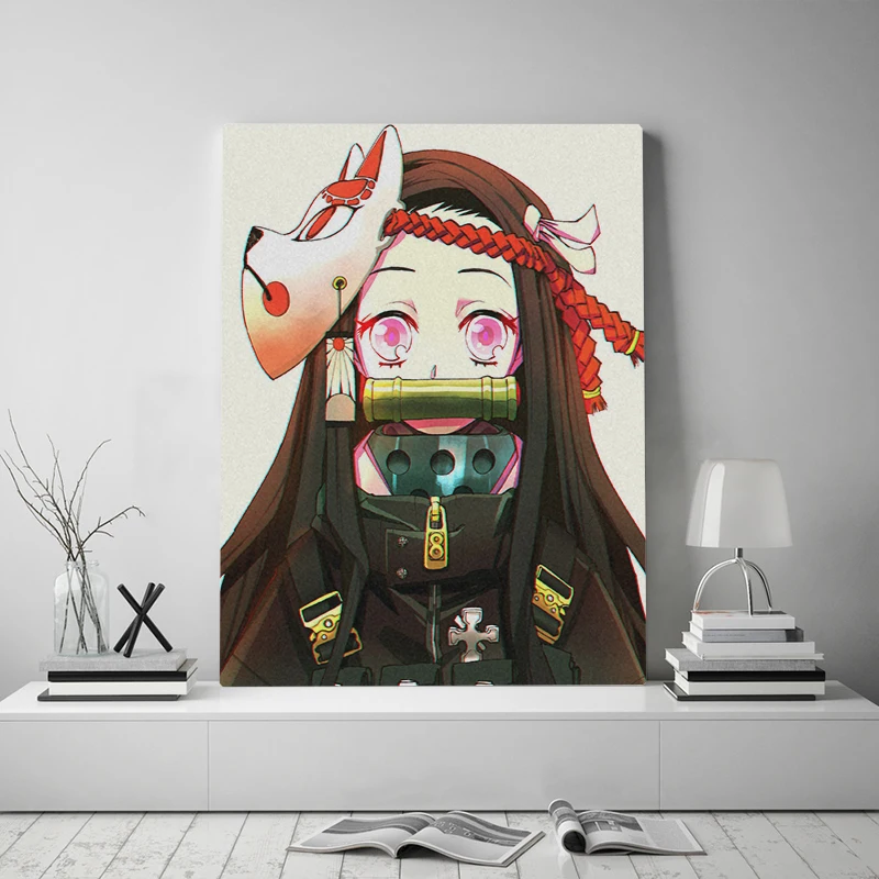 Canvas Painting Demon Slayer Kimetsu No Yaiba Home Decor Wall Art Japan Anime Picture Prints Modular Modern Poster For Office
Canvas Painting Demon Slayer Kimetsu No Yaiba Home Decor Wall Art Japan Anime Picture Prints Modular Modern Poster For Office