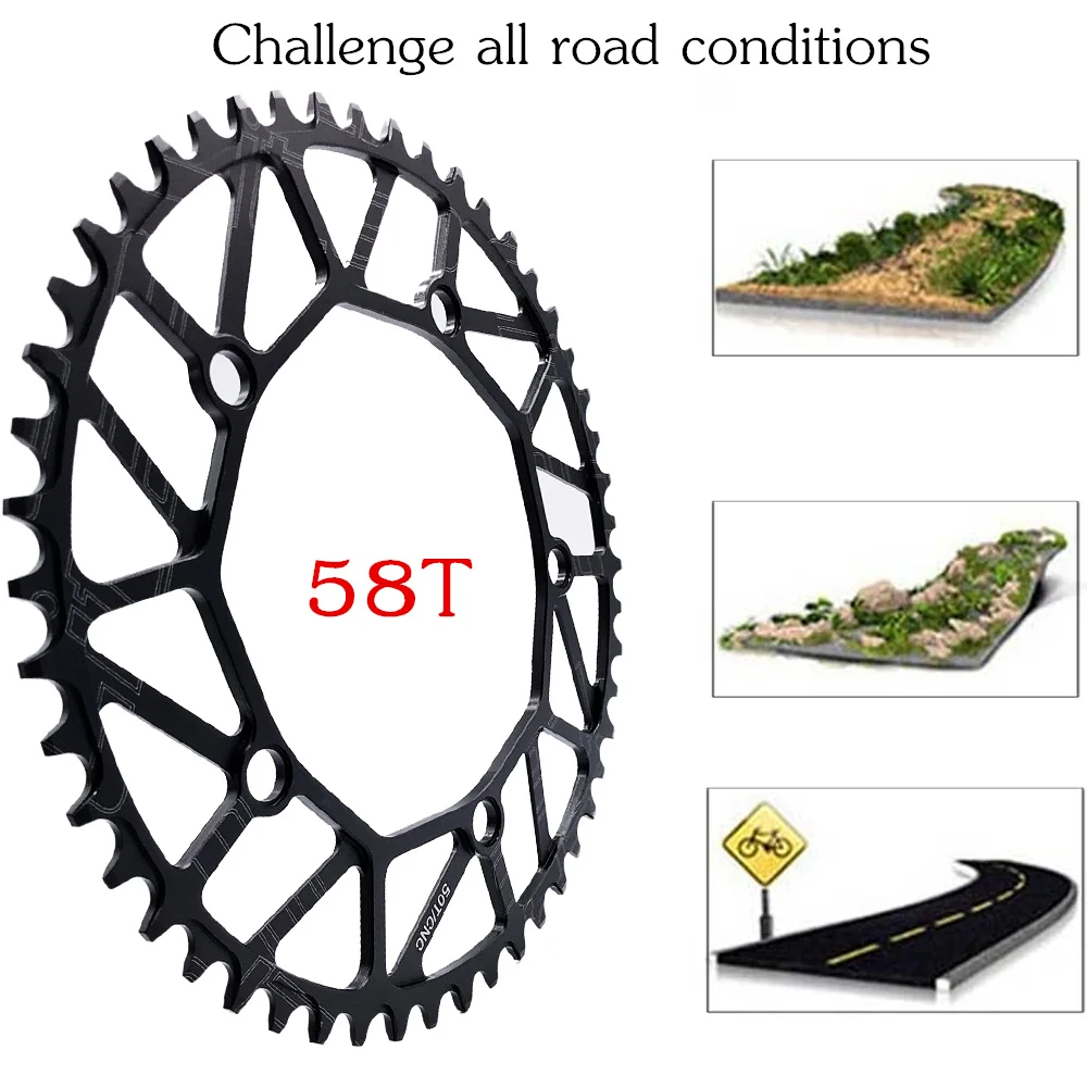 Litepro Super Light 130 BCD 50T 52T 54T 56T 58T Bicycle Chain Wheel Chainring Hollow BMX Folding Bicycle Crankset Bcycle
Litepro Super Light 130 BCD 50T 52T 54T 56T 58T Bicycle Chain Wheel Chainring Hollow BMX Folding Bicycle Crankset Bcycle