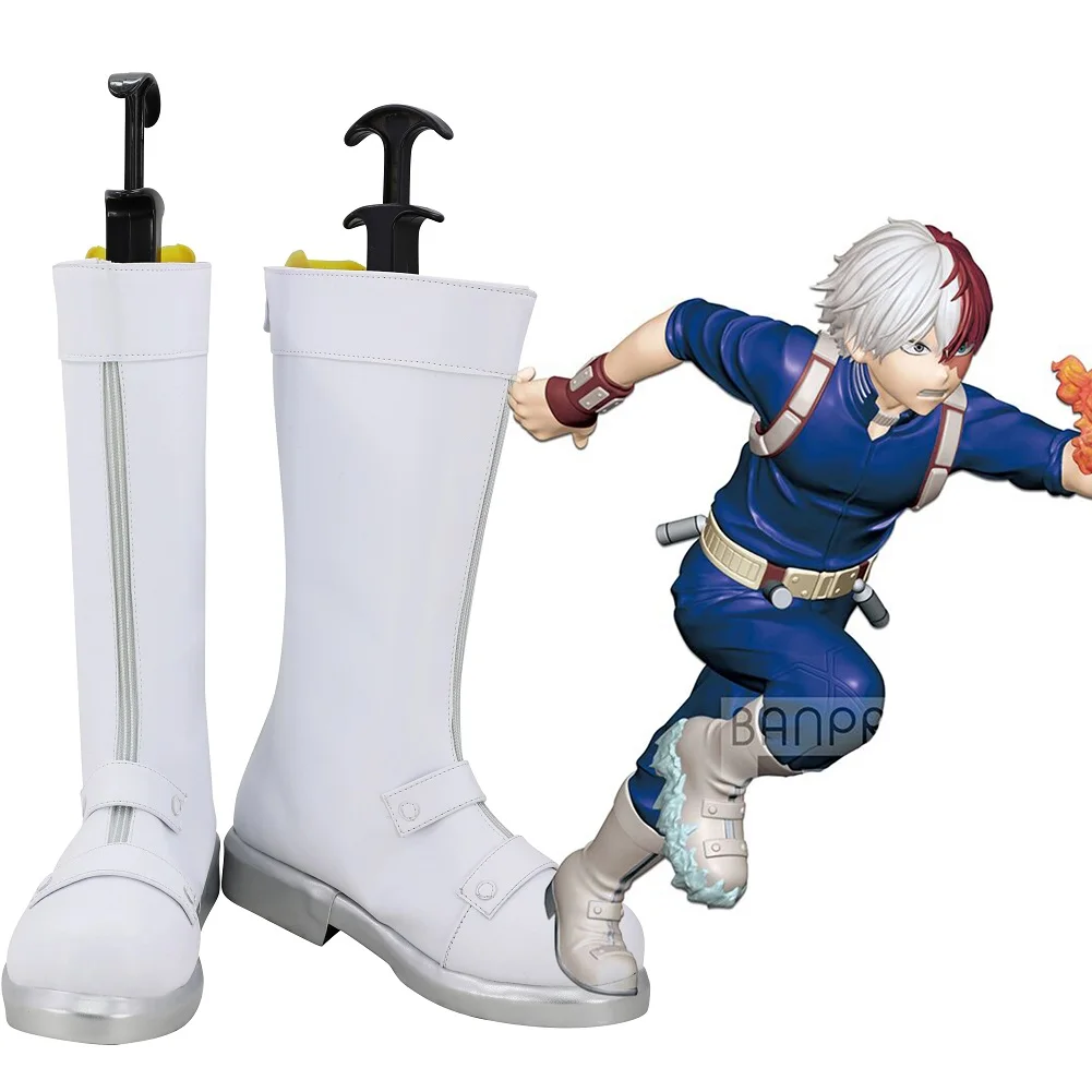 My Hero Academia Todoroki Shoto Cosplay Boots Shoes Custom Made Women and Men Shoes 
My Hero Academia Todoroki Shoto Cosplay Boots Shoes Custom Made Women and Men Shoes
