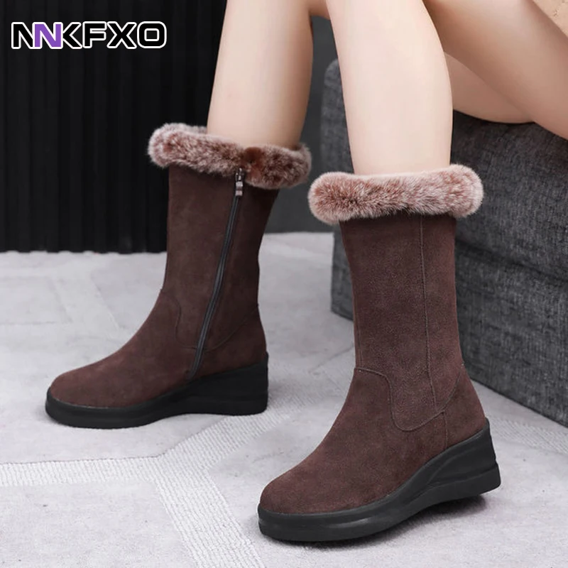2021 New Hot Women Boots Autumn Flock Winter Ladies Fashion Snow Boots Shoes High Suede Mid-Calf Boots big size 35-42 vc2504
2021 New Hot Women Boots Autumn Flock Winter Ladies Fashion Snow Boots Shoes High Suede Mid-Calf Boots big size 35-42 vc2504