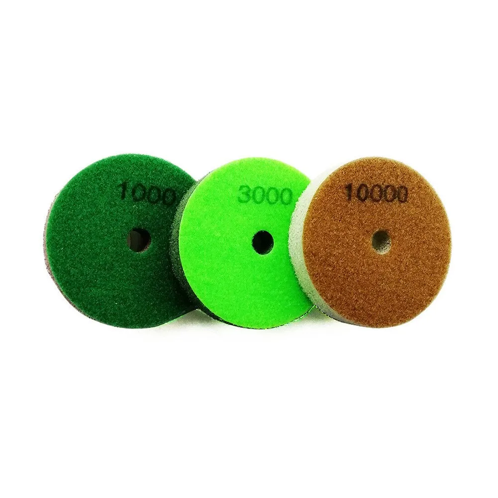 4Pcs/Set 100mm Diamond Sponge Polishing Pads For Polishing Softer Stones Marble Sandstone Sanding Disc For Polisher
4Pcs/Set 100mm Diamond Sponge Polishing Pads For Polishing Softer Stones Marble Sandstone Sanding Disc For Polisher