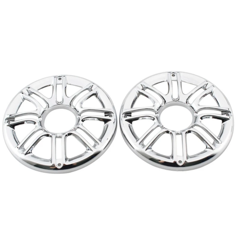 Motorcycle 6 Inch 3D Round Rear Front Speaker Grill Cover Protector Trim for Touring Electra Road Street Tri Glide 
Motorcycle 6 Inch 3D Round Rear Front Speaker Grill Cover Protector Trim for Touring Electra Road Street Tri Glide