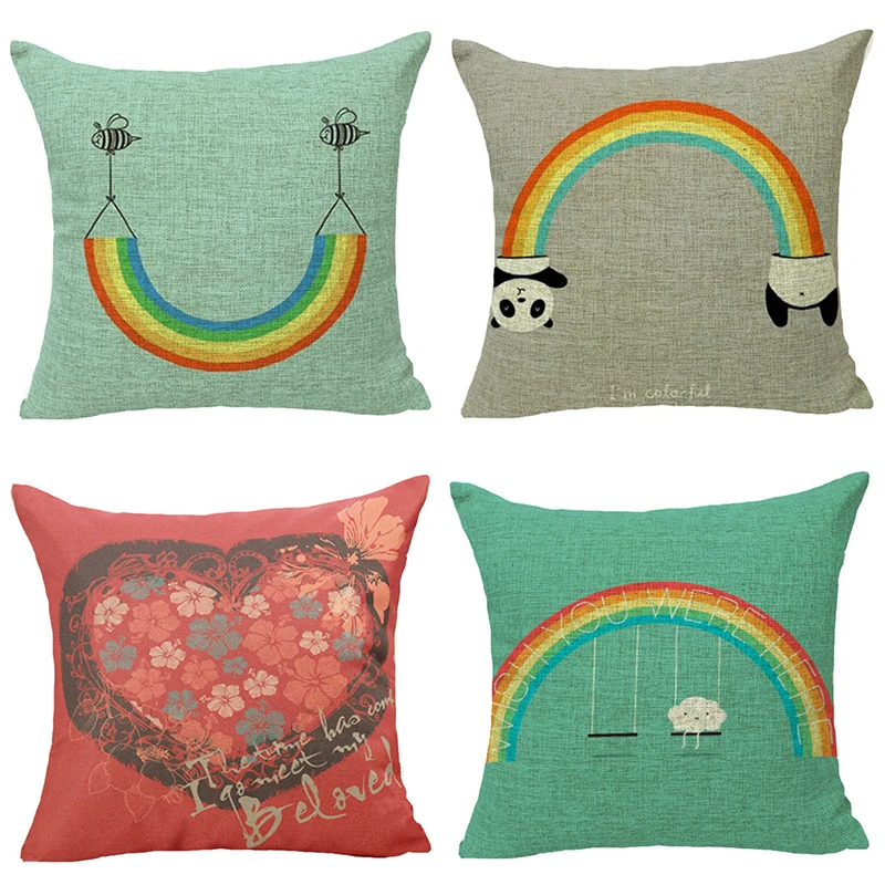 Vintage Square Cotton Linen Pillow Case Waist Throw Cushion Soft Back Cushion Room Gifts Single Sides Printing 
Vintage Square Cotton Linen Pillow Case Waist Throw Cushion Soft Back Cushion Room Gifts Single Sides Printing