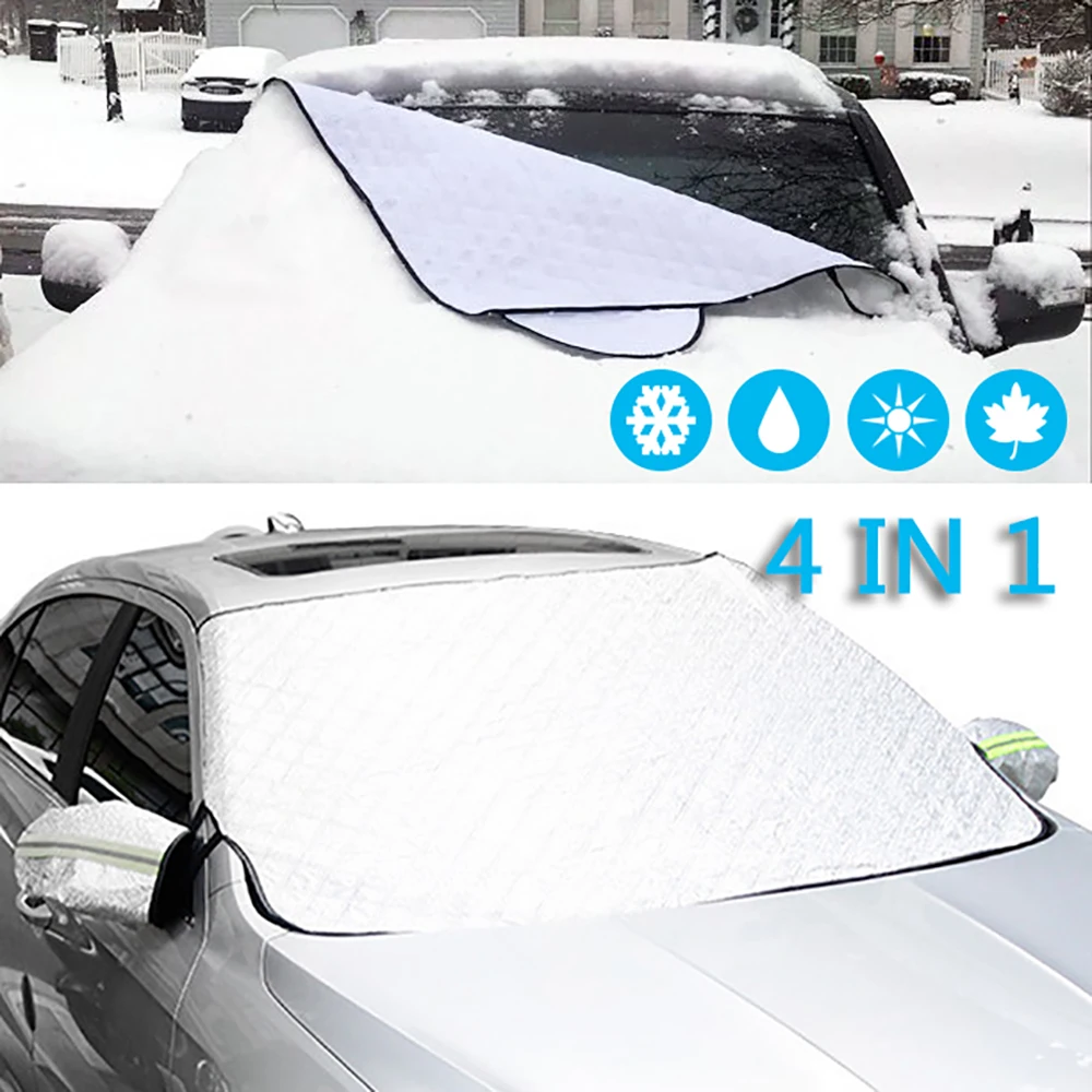 New Car Snow Cover Sunshade Windshield Waterproof Sun Shade Snow Ice Frost Protector Cover Protector Car Winter Cover
New Car Snow Cover Sunshade Windshield Waterproof Sun Shade Snow Ice Frost Protector Cover Protector Car Winter Cover
