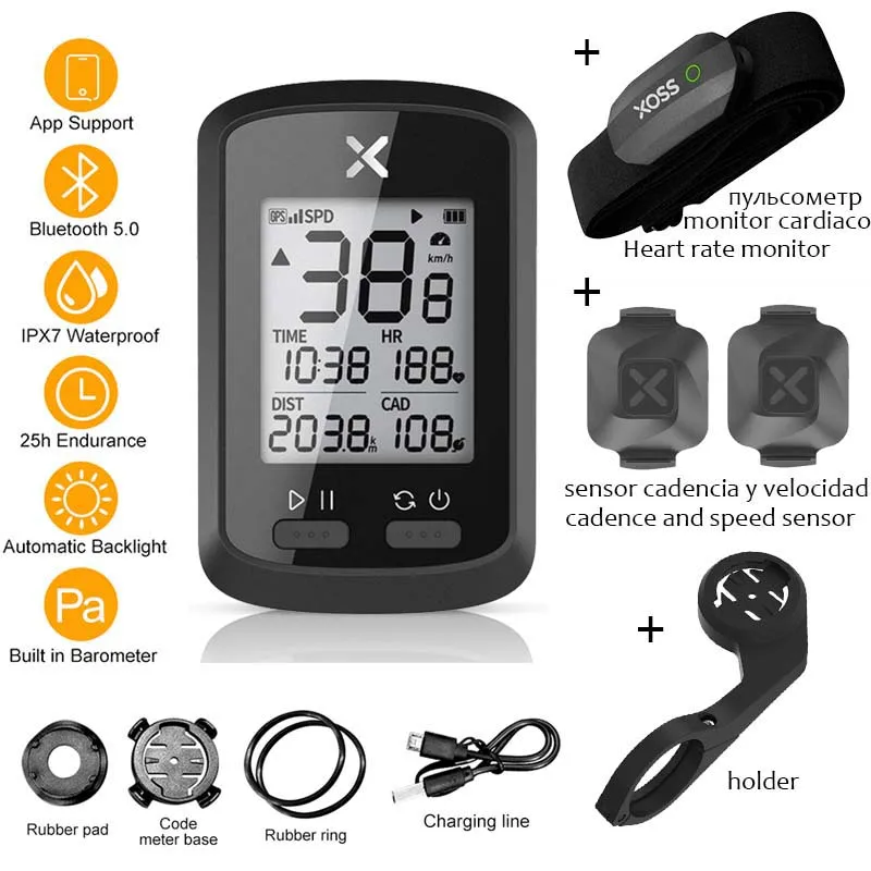 Gps Xoss G Plus Wireless Bicycle Computer Bike Speed Cadence Sensor Speedometer For Bicycle Xoss Computer Bike Accessories
Gps Xoss G Plus Wireless Bicycle Computer Bike Speed Cadence Sensor Speedometer For Bicycle Xoss Computer Bike Accessories