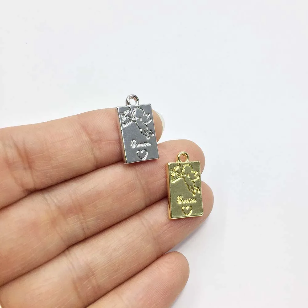 Eruifa 20 шт. 10*16 мм Купидон позолоченная/серебряная пчела очаровательные ювелирные изделия из цинкового сплава DIY ожерелье браслет серьги 2 цвета 
Eruifa 20 шт. 10*16 мм Купидон позолоченная/серебряная пчела очаровательные ювелирные изделия из цинкового сплава DIY ожерелье браслет серьги 2 цвета