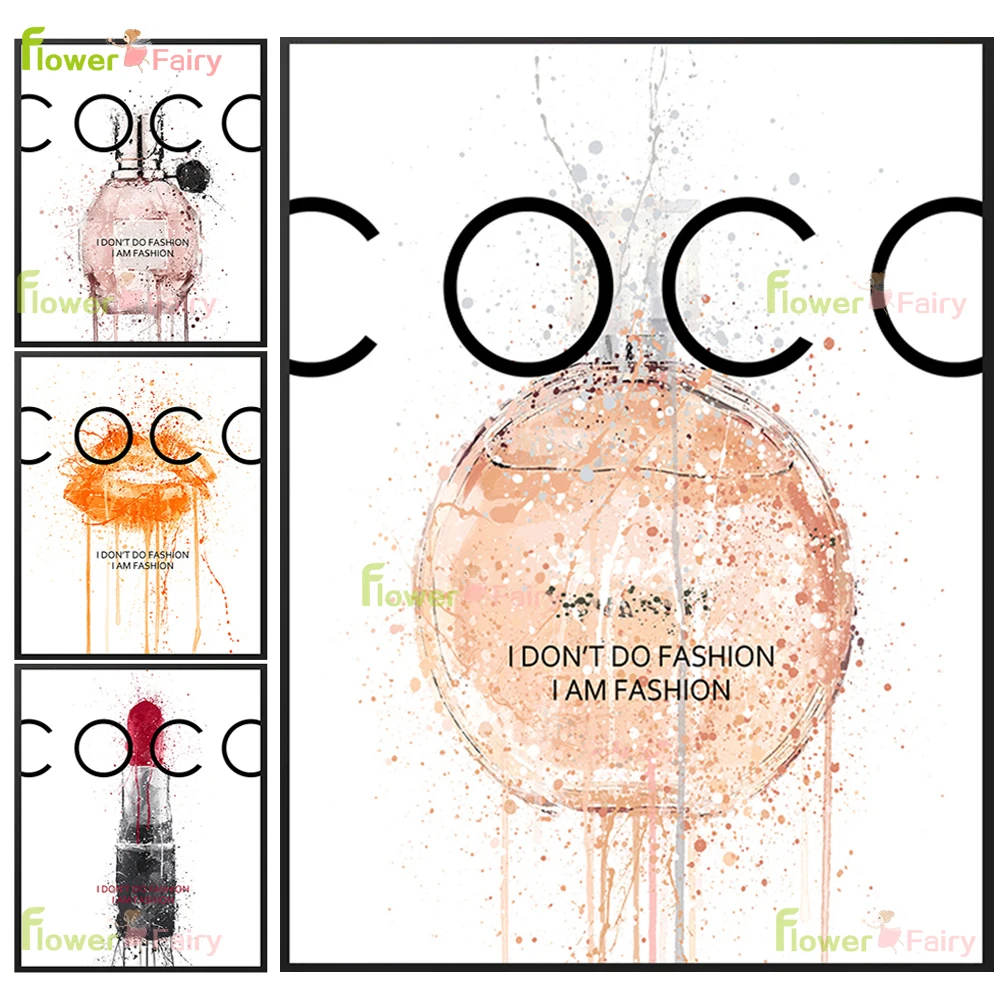 Fashion Perfume Modern Women Make Up Nordic Poster Magazine Wall Art Canvas Painting Wall Pictures For Living Room Home Unframed
Fashion Perfume Modern Women Make Up Nordic Poster Magazine Wall Art Canvas Painting Wall Pictures For Living Room Home Unframed