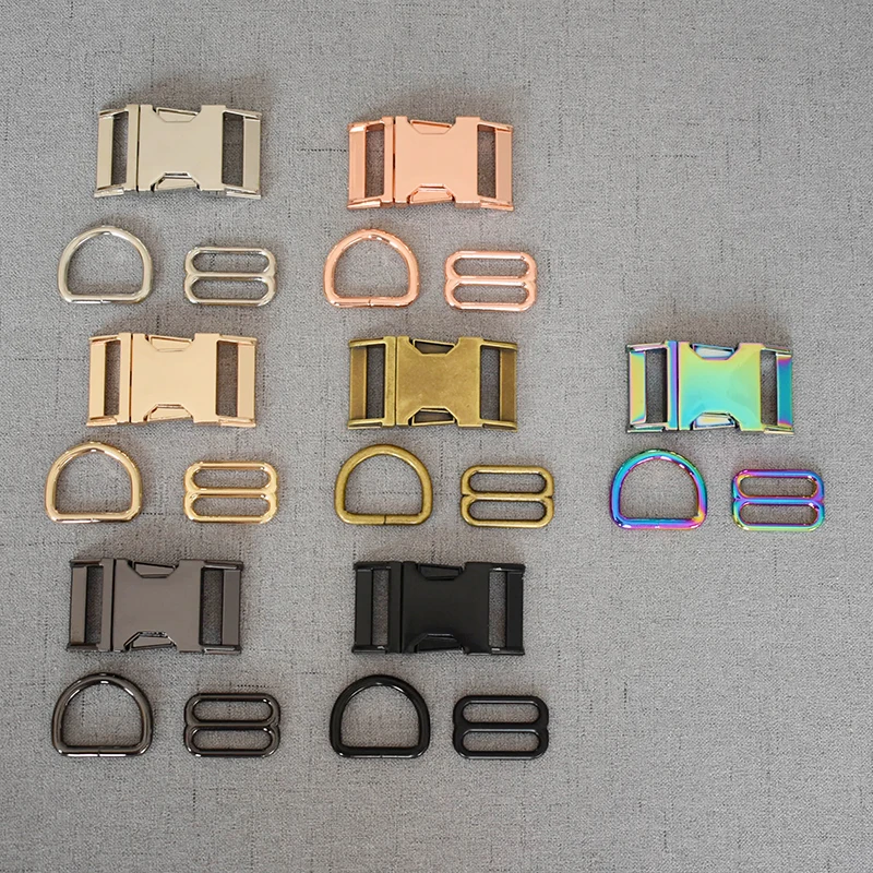 10 set 25mm metal buckle adjust buckle D ring/three-piece for pet dog collar necklace handmade accessory
10 set 25mm metal buckle adjust buckle D ring/three-piece for pet dog collar necklace handmade accessory