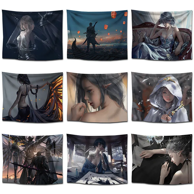 Cartoon Anime Movie Poster Tapestry Wall Hanging Sandy Beach Throw Rug Blanket Camping Tent Travel Yoga Banner Flag Tapestry
Cartoon Anime Movie Poster Tapestry Wall Hanging Sandy Beach Throw Rug Blanket Camping Tent Travel Yoga Banner Flag Tapestry