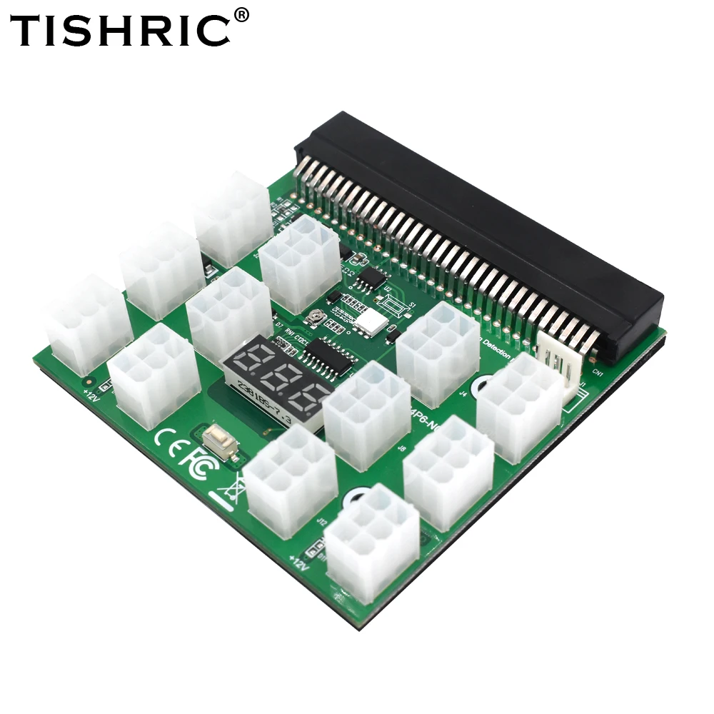 Коммутационная плата TISHRIC для сервера HP 750 Вт/1200 Вт, 50 шт., блок питания GPU, преобразование 6 контактов в 6 + 2 8 контактов, кабель питания для майн...
Коммутационная плата TISHRIC для сервера HP 750 Вт/1200 Вт, 50 шт., блок питания GPU, преобразование 6 контактов в 6 + 2 8 контактов, кабель питания для майн...