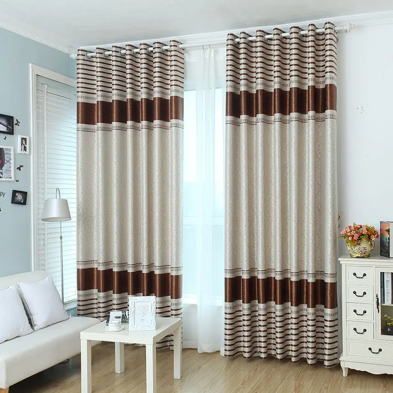 Modern Blackout Pink Curtains for Living Room Bedroom Embossed Stripe Brown Curtain Window Treatment Drapes
Modern Blackout Pink Curtains for Living Room Bedroom Embossed Stripe Brown Curtain Window Treatment Drapes