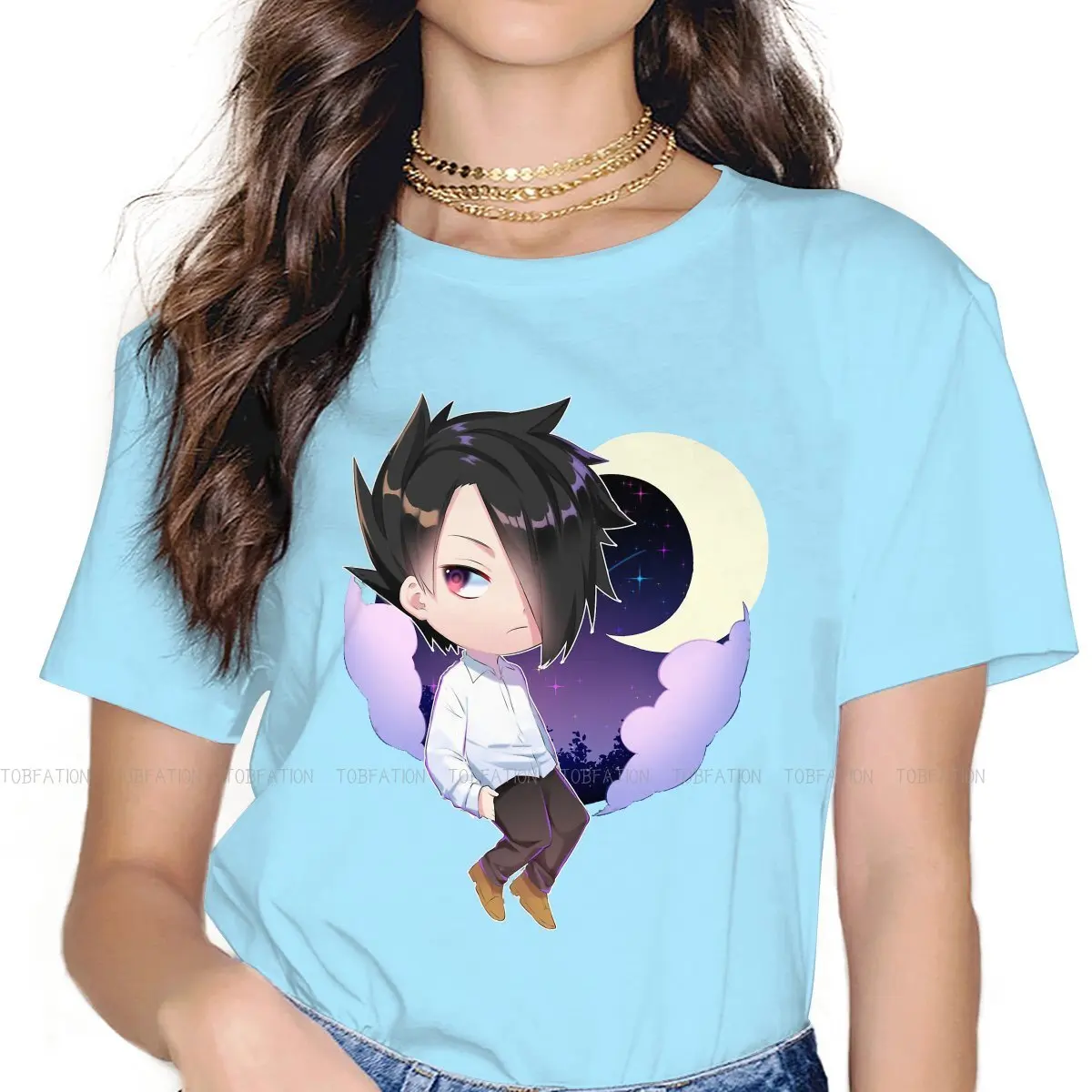 Ray Kawaii 5XL футболка с рисунком аниме обещанный Невер Повседневная футболка для девочек с коротким рукавом специальная идея для подарка
Ray Kawaii 5XL футболка с рисунком аниме обещанный Невер Повседневная футболка для девочек с коротким рукавом специальная идея для подарка