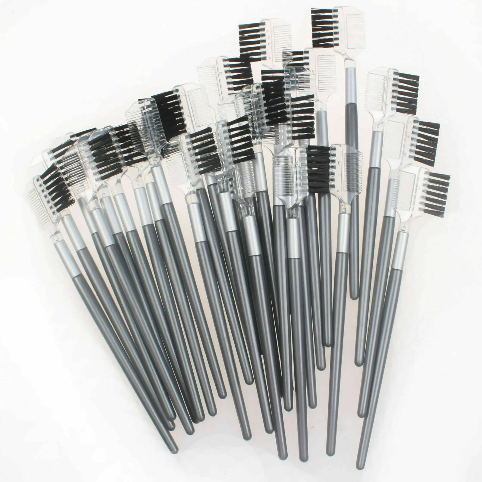 3x Professional Cosmetic Duo Eyebrow & Eyelash Comb & Brush 2 in 1 Mascara RB Tools
3x Professional Cosmetic Duo Eyebrow & Eyelash Comb & Brush 2 in 1 Mascara RB Tools