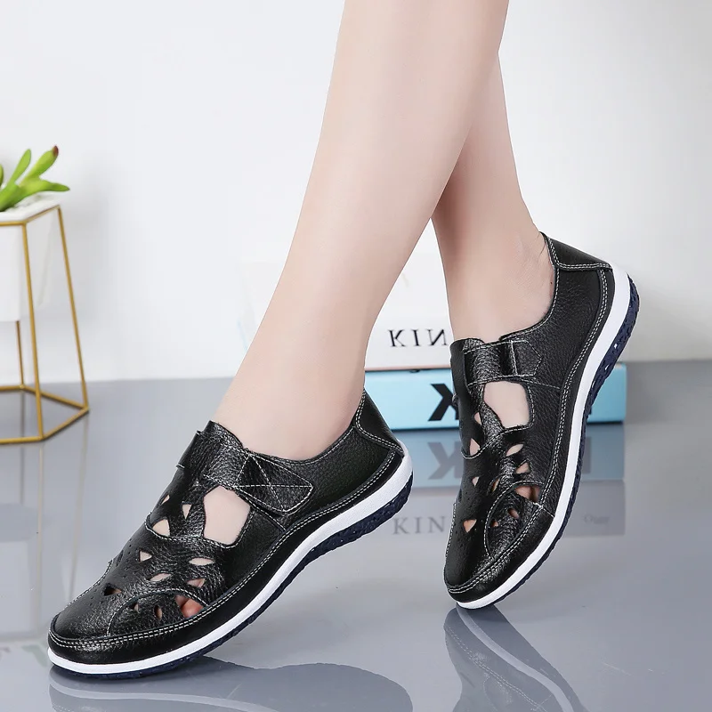 Women's Sandals Summer Ladies Girls Comfortable Ankle Hollow Round Toe Sandals Female Soft Beach Sole Shoes Plus Size
Women's Sandals Summer Ladies Girls Comfortable Ankle Hollow Round Toe Sandals Female Soft Beach Sole Shoes Plus Size