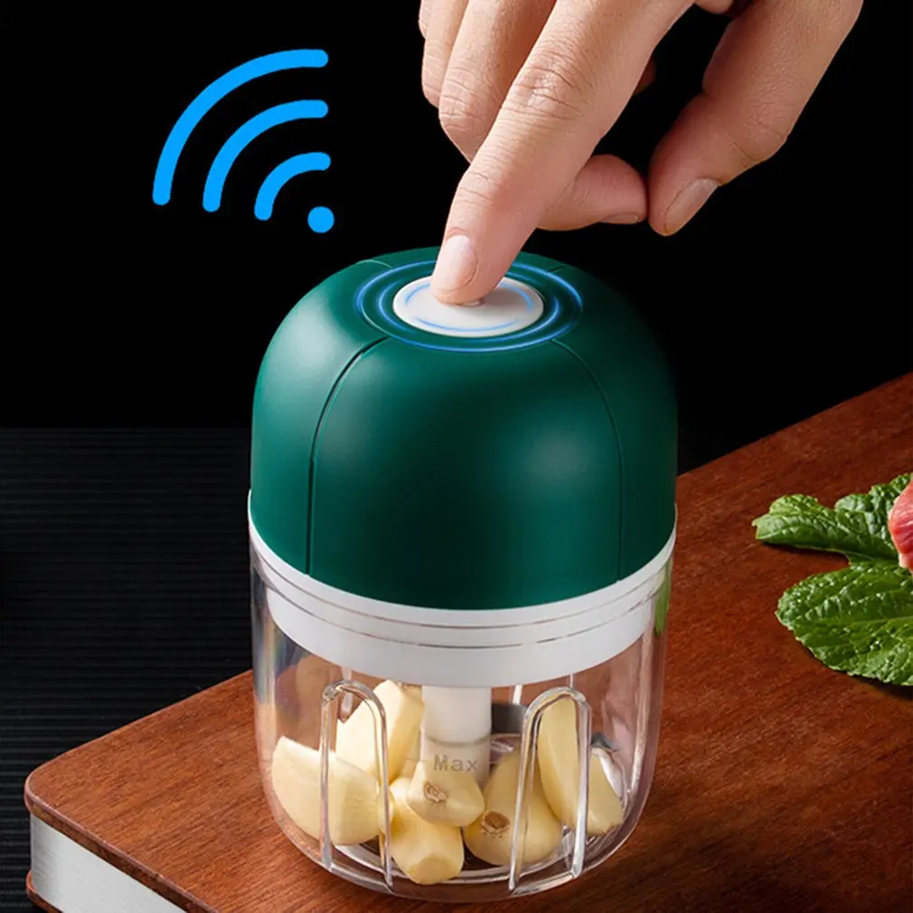 250ml Electric Garlic Masher Garlic Press Vegetable Chili Meat Garlic Chopper Press USB Masher Machine Kitchen Gadgets
250ml Electric Garlic Masher Garlic Press Vegetable Chili Meat Garlic Chopper Press USB Masher Machine Kitchen Gadgets