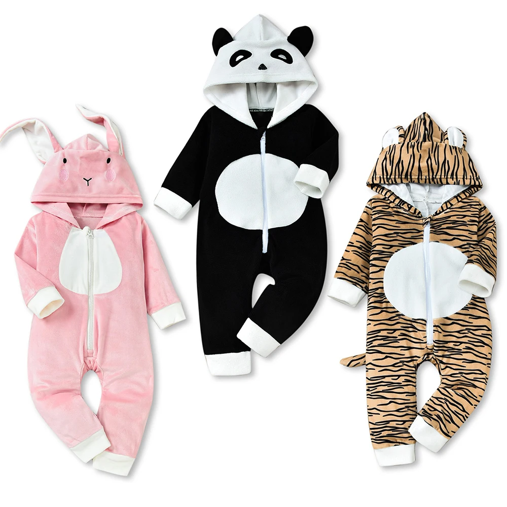 Baby Hooded Romper Casual Hooded Colorblock Autumn Patchwork Long Sleeve Zip Fashion Bodysuits Fleece Baby Animals Cute Playsuit
Baby Hooded Romper Casual Hooded Colorblock Autumn Patchwork Long Sleeve Zip Fashion Bodysuits Fleece Baby Animals Cute Playsuit