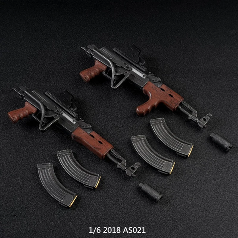 1/6 Solider Accessory AK47 Wood Grain Version Tactical Weapon Model With / Without Grip for 12 "Action Figure
1/6 Solider Accessory AK47 Wood Grain Version Tactical Weapon Model With / Without Grip for 12 "Action Figure