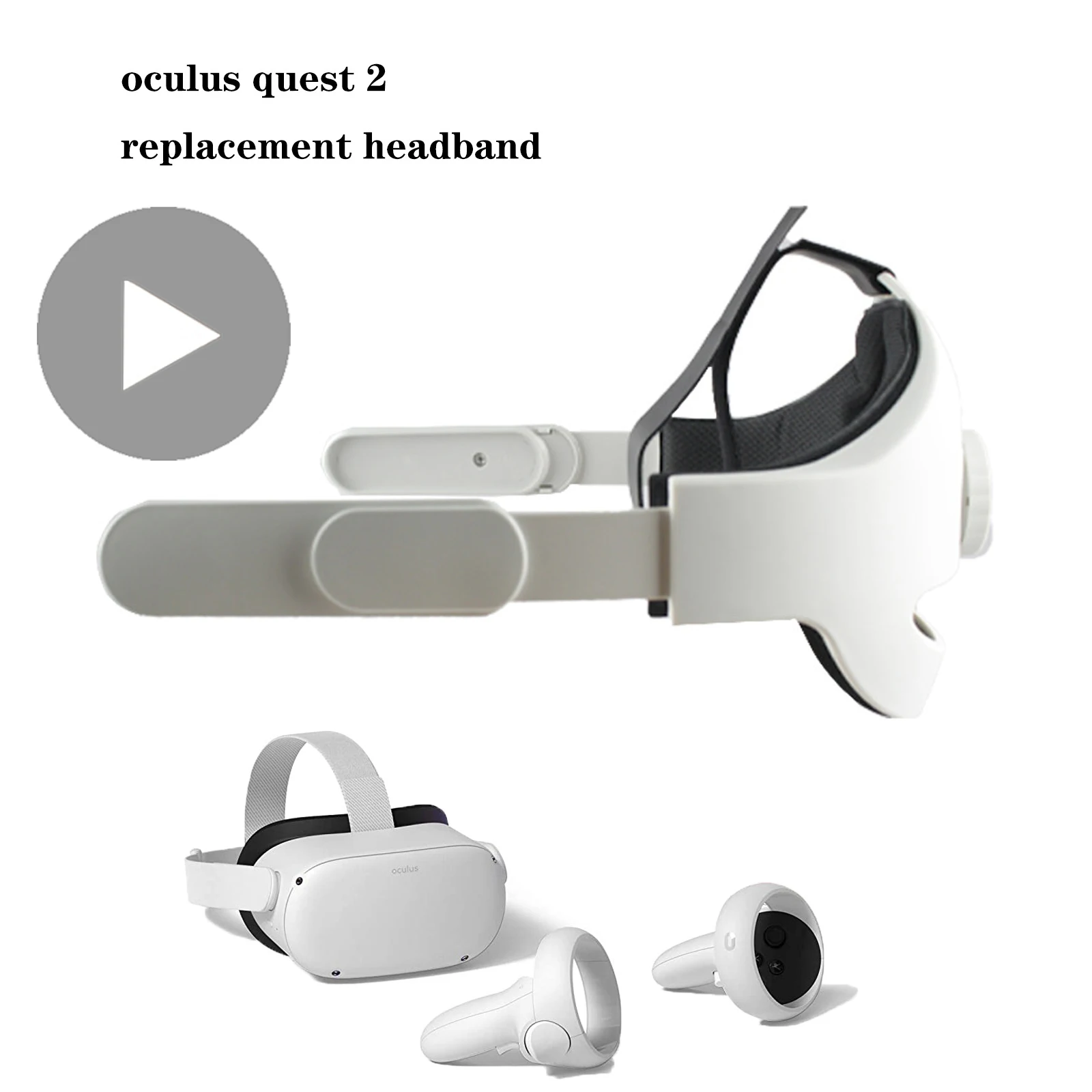 VR Glasses Virtual Reality For Quest2 Oculus Quest 2 Halo Head Strap Accessories Helmet Gaming Headset Game Oqulus Cradle Ocukus
VR Glasses Virtual Reality For Quest2 Oculus Quest 2 Halo Head Strap Accessories Helmet Gaming Headset Game Oqulus Cradle Ocukus