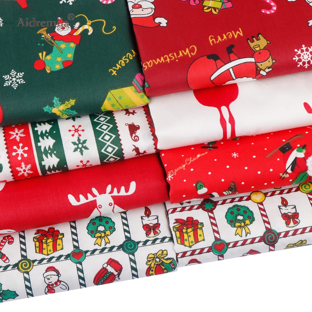 8pcs/Bag,Christmas Cartoon Series,Cotton Printed Twill Fabric Patchwork knitted Cloth DIY Sewing Quilting Baby&Children Material 
8pcs/Bag,Christmas Cartoon Series,Cotton Printed Twill Fabric Patchwork knitted Cloth DIY Sewing Quilting Baby&Children Material