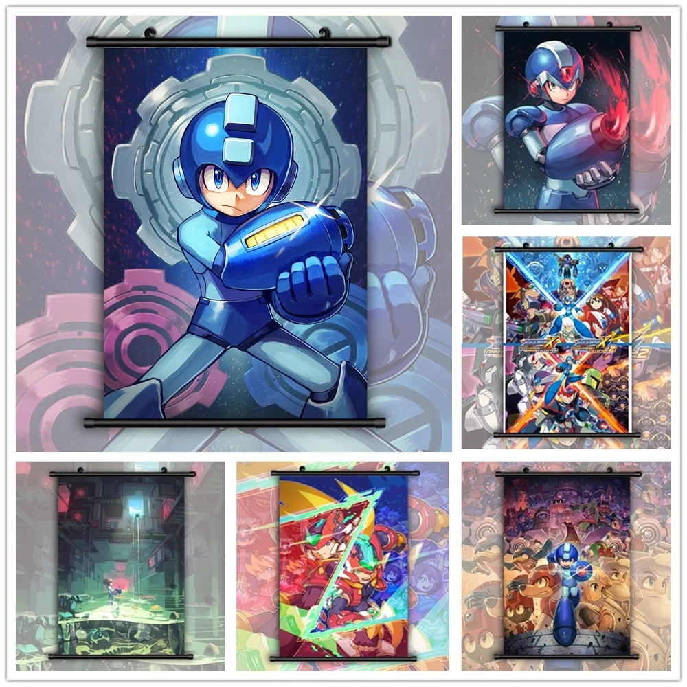 Rockman Megaman X Zero Anime Manga HD Print Wall Poster Scroll 
Rockman Megaman X Zero Anime Manga HD Print Wall Poster Scroll