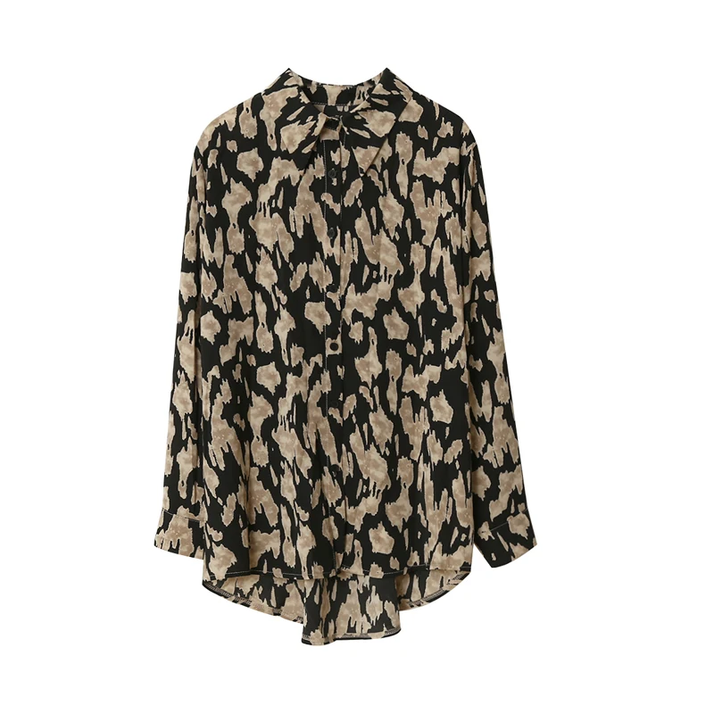 Lucyever Chiffon Women Shirt New 2021 Autumn Long Sleeve Turn Down Collar Long Blouse Korean Loose Leopard Print Ladies Tops
Lucyever Chiffon Women Shirt New 2021 Autumn Long Sleeve Turn Down Collar Long Blouse Korean Loose Leopard Print Ladies Tops