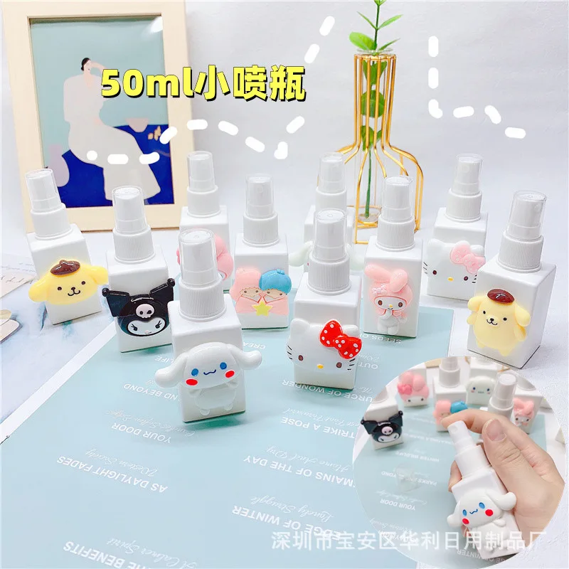 50Ml Kawaii Kuromi Mymelody Kitty Spray Bottle Lotion Travel Dispenser Empty Bottle Spray Bottle Disinfectant Spray Small Bottle
50Ml Kawaii Kuromi Mymelody Kitty Spray Bottle Lotion Travel Dispenser Empty Bottle Spray Bottle Disinfectant Spray Small Bottle