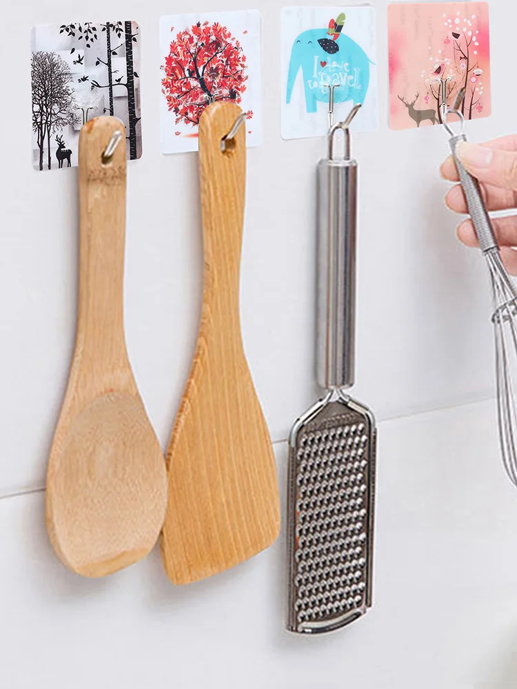 Strong Self Adhesive Hooks Waterproof Transparent Door Wall Sticker Cartoon Punch-Free Non-Marking Screw Stickers Wall Picture
Strong Self Adhesive Hooks Waterproof Transparent Door Wall Sticker Cartoon Punch-Free Non-Marking Screw Stickers Wall Picture