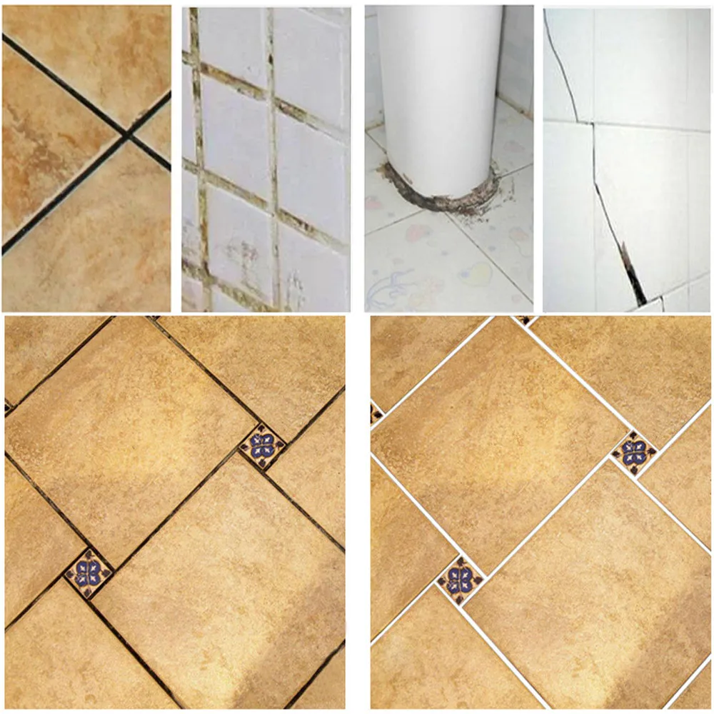 Tile Gap Refill Agent Tile Reform Coating Mold Cleaner Tile Sealer Repair Glue Repair Glue Home Decoration Stickers & Posters
Tile Gap Refill Agent Tile Reform Coating Mold Cleaner Tile Sealer Repair Glue Repair Glue Home Decoration Stickers & Posters